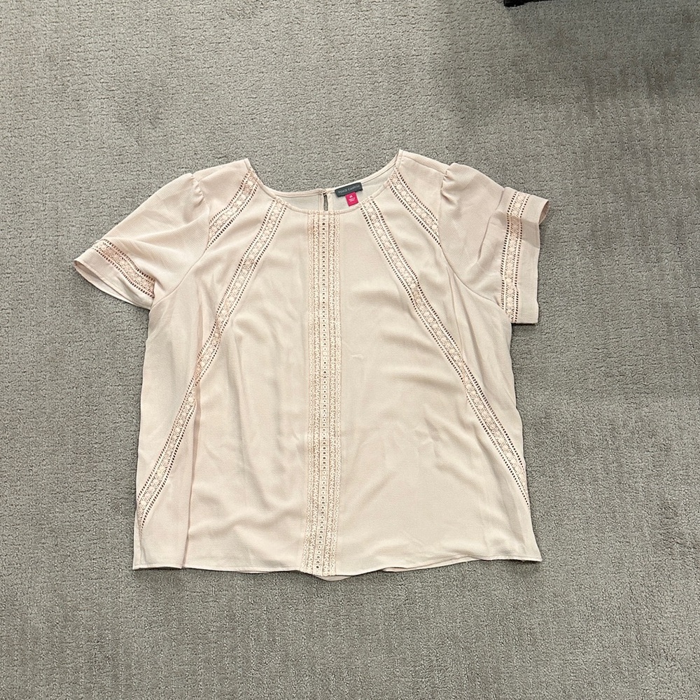 Vince Camuto Blush Pink Women's Blouse